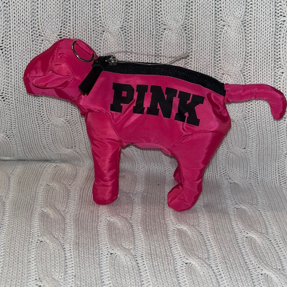 PINK Victorias Secret Dog Collapsable Packable Tote Bag Purse🐕‍🦺